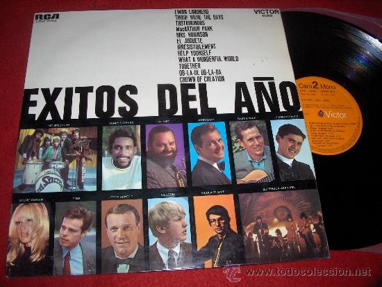 Discos de vinilo: EXITOS DEL A&Ntilde;O LP 1969 MONO THE SPECTRUM SYLVIE VARTAN NILSSON CHET ATKINS AL HIRT GIANNI MORANDI