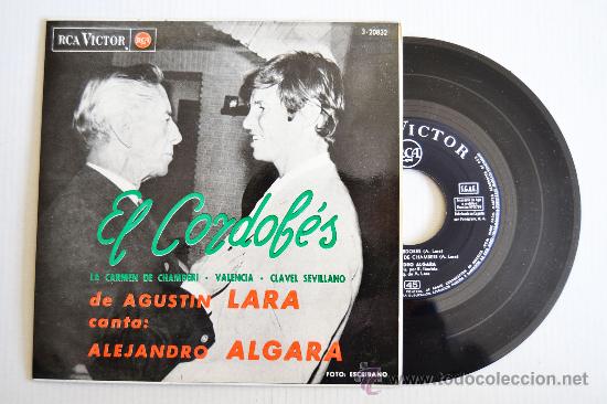 Discos de vinilo: ALEJANDRO ALGARA - El Cordobes&hellip; (RCA EP 1964) ESPA&Ntilde;A - Foto 1