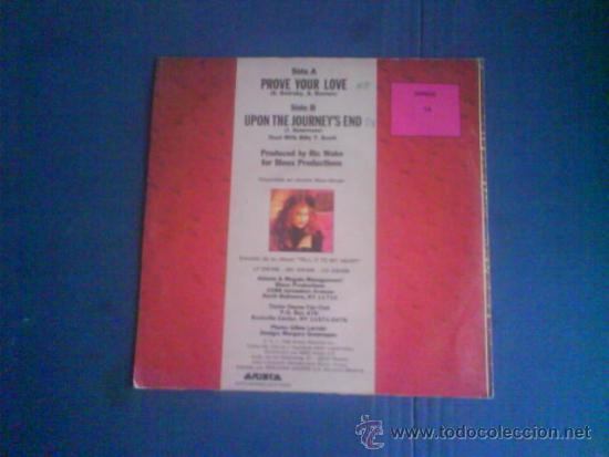 Discos de vinilo: TAYLOR DAYNE    PROVE YOUR LOVE - Foto 2