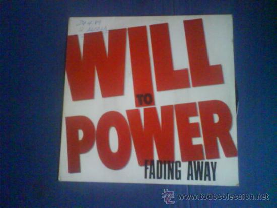 Discos de vinilo: WILL TO POWER    FADING AWAY  PROMO - Foto 1