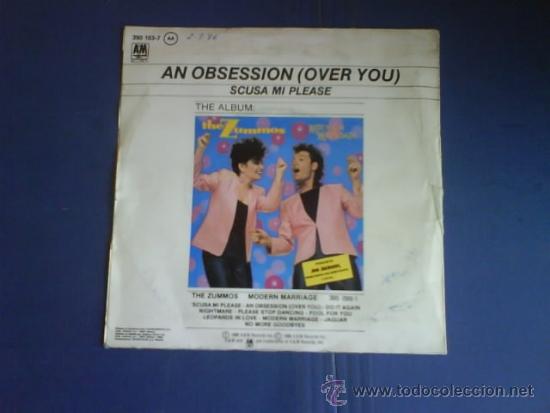 Discos de vinilo: THE ZUMMOS  AN OBSESSION (OVER YOU) - Foto 2