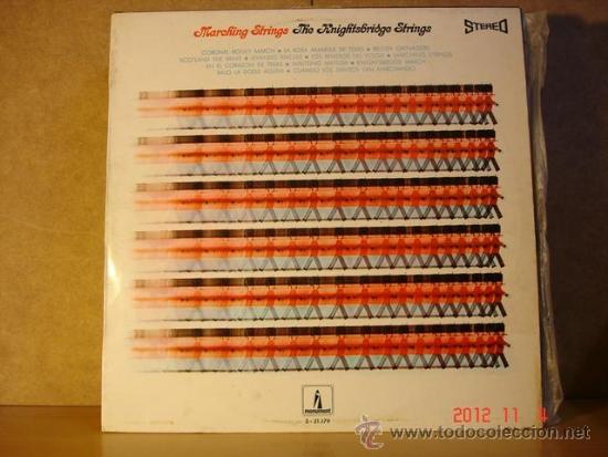 Discos de vinilo: The Knightsbridge Strings - Marching Strings - Monument s-21.179 - 1970 - Foto 1