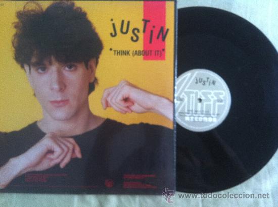 Discos de vinilo: 12&rdquo; MAXI-JUSTIN-THINK(ABOUT IT) - Foto 1