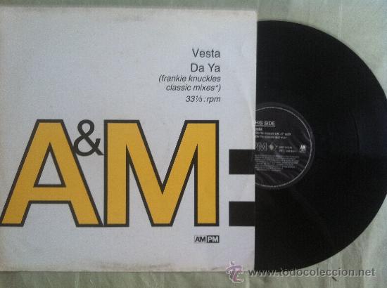 Discos de vinilo: 12&rdquo; MAXI-VESTA DO YA(FRANKIE KNUCKLES) - Foto 1