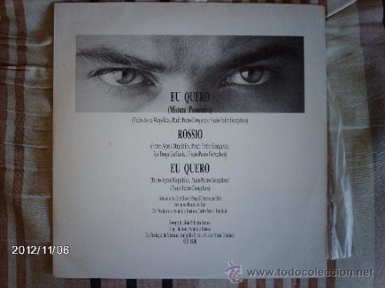 Discos de vinilo: herois do mar / eu quero - rossio - Foto 1