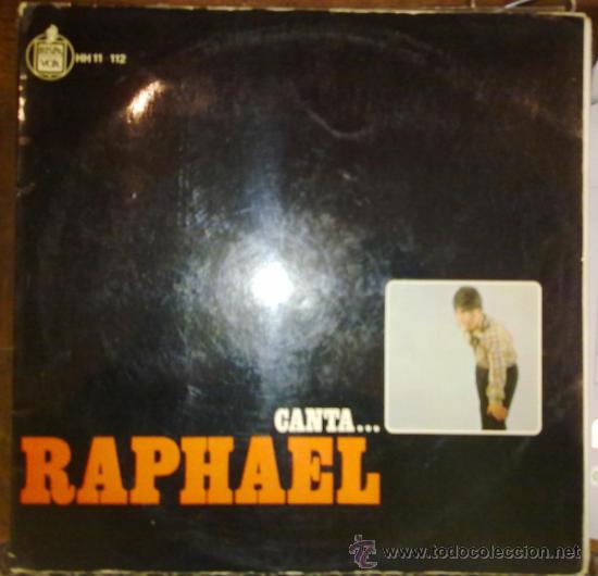 Discos de vinilo: Raphael - Canta Raphael - Foto 1