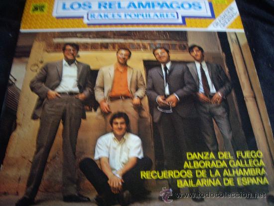 Discos de vinilo: LOS RELAMPAGOS-RAICES POPULARES - Foto 1
