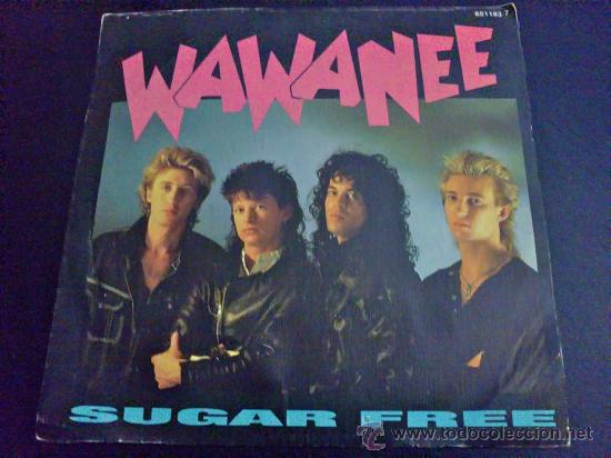 Discos de vinilo: WAWANEE, SUGAR FREE - SINGLE DE VINILO - Foto 1