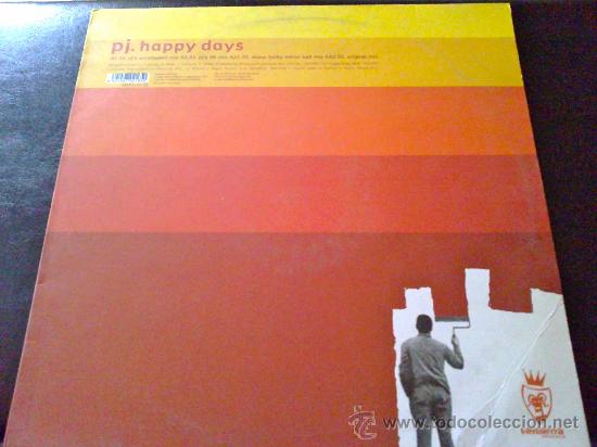 Discos de vinilo: PL. HAPPY DAYS - MAXI 3 TEMAS - Foto 1