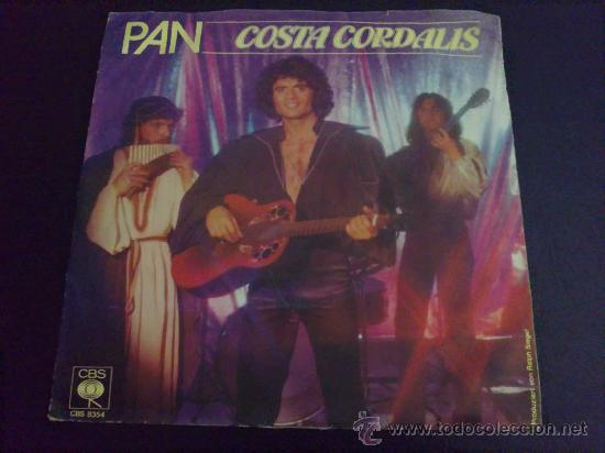 Discos de vinilo: COSTA CORDALIS, PAN - SINGLE - Foto 1