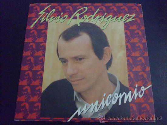 Discos de vinilo: SILVIO RODR&Iacute;GUEZ, UNICORNIO - SINGLE DE VINILO - Foto 1