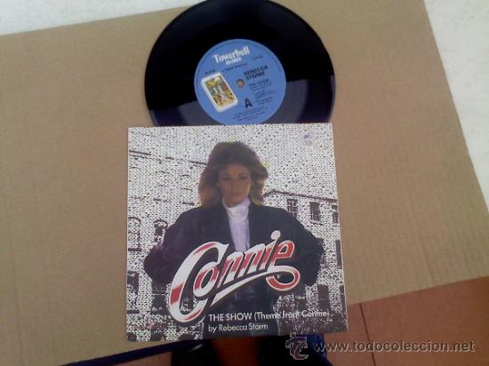 Discos de vinilo: REBECA STORM/ THE SHOW/THEME FROM CONNIE 1985 - Foto 1