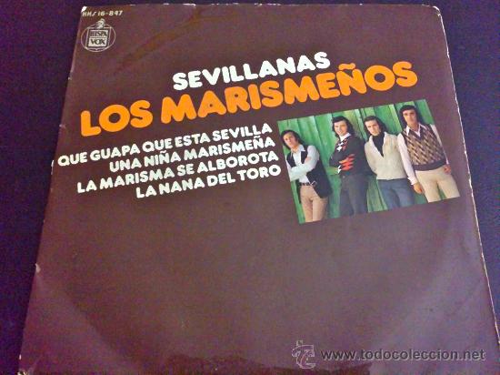 Discos de vinilo: LOS MARISME&Ntilde;OS, SEVILLANAS - EP - Foto 1