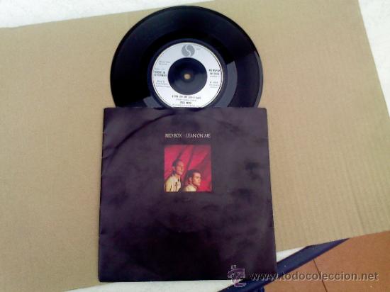 Discos de vinilo: RED BOX - Lean on me / Stinging bee - Foto 1
