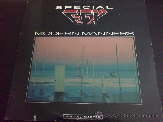 Discos de vinilo: SPECIAL EFX, MODERN MANNERS - DISCO LP DE VINILO - Foto 1