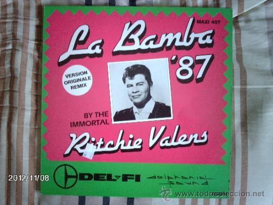 Discos de vinilo: ritchie valens  - la bamba&acute;87 - Foto 1