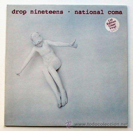 Discos de vinilo: DROP NINETEENS - National coma (LP) - Vinilo blanco transparente - Foto 1