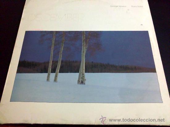 Discos de vinilo: GEORGE WINSTON, DECEMBER - PIANO SOLOS - LP - Foto 1