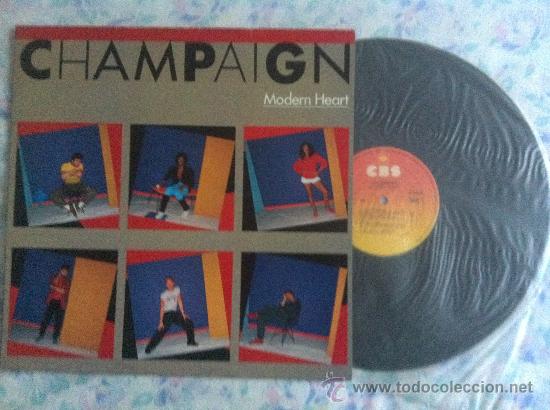 Discos de vinilo: 12&rdquo; MAXI-CHAMPAIGN-MODERN HEART - Foto 1
