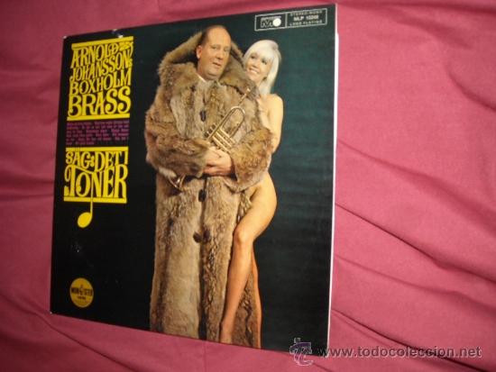 Discos de vinilo: ARNOLD JOHANSSON & BOXHOLM BRASS lp S&Auml;G DET I TONER 1966 mlp 15248