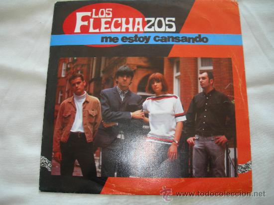 Discos de vinilo: LOS FLECHAZOS // ME ESTOY CANSANDO // PROMOCIONAL - Foto 1