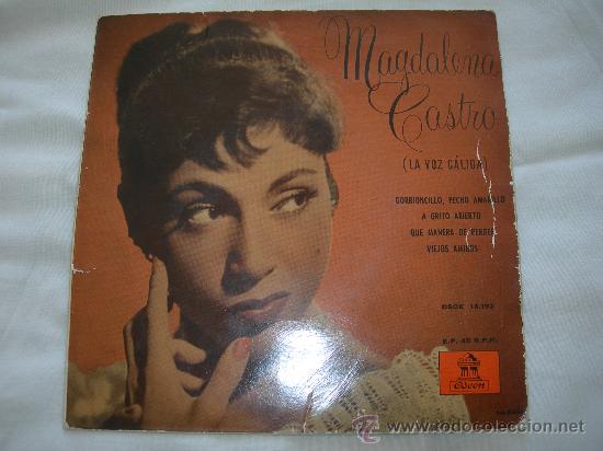 Discos de vinilo: MAGDALENA CASTRO // RANCHERAS - Foto 1