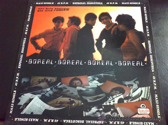 Discos de vinilo: BOREAL, QU&Eacute; RICO PONIENTE - MAXI SINGLE 2 TEMAS - Foto 1
