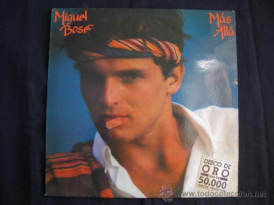 Discos de vinilo: LP MIGUEL BOSE // MAS ALLA - Foto 1