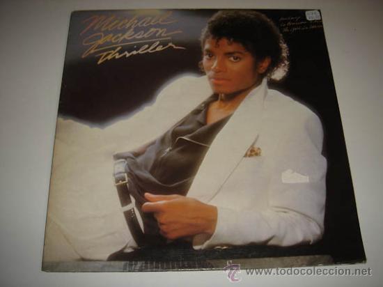 Discos de vinilo: LP Thriller Michale Jackson,1a edici&oacute;n original 1982. - Foto 1