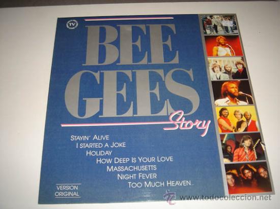 Discos de vinilo: LP Bee Gees Story - Foto 1