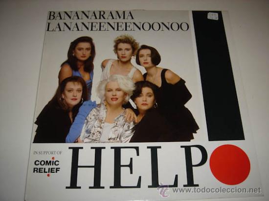 Discos de vinilo: LP Bananarama Lananeeneenoonoo, Help - Foto 1