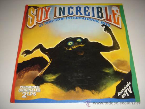 Discos de vinilo: LP SOY INCREIBLE 25 non-stop international hits - Foto 1