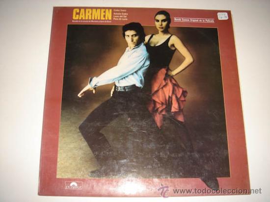 Discos de vinilo: LP BSO de la pel&iacute;cula CARMEN - Foto 1