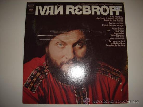 Discos de vinilo: LP Ivan Rebroff - Foto 1