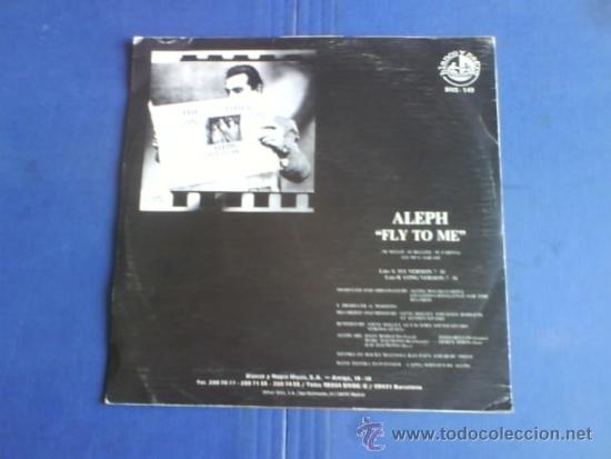 Discos de vinilo: ALEPH  FLY TO ME  PROMO - Foto 2