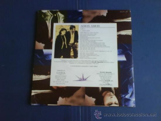 Discos de vinilo: LA PENUMBRA  ADIOS AMOR - Foto 2