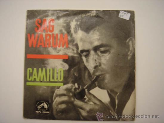 Discos de vinilo: Single Sag Warum Camillo - Foto 1