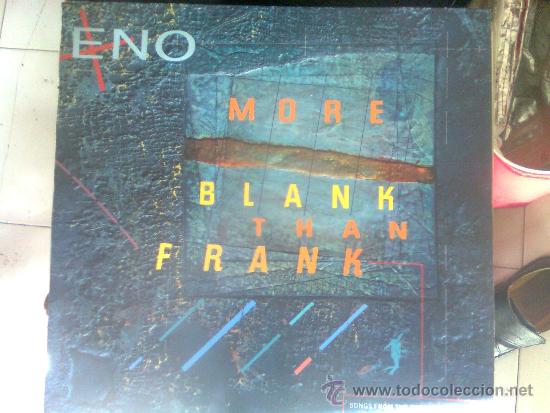 brian eno - more blank than frank. 1973-1977 (p - Buy LP vinyl