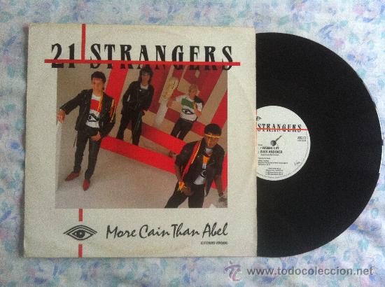 Discos de vinilo: 12&rdquo; MAXI-21 STRANGERS-MORE CAIN THAN ABEL - Foto 1