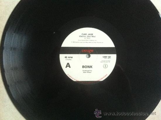 Discos de vinilo: 12&rdquo; MAXI-BONK-CAR JAM - Foto 1