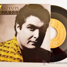 Discos de vinilo: MANZANITA - FLORES PA TU PELO/ESCUCHANDO SENTENCIAS (RCA SINGLE 1986) ESPAÑA. Lote 34205257