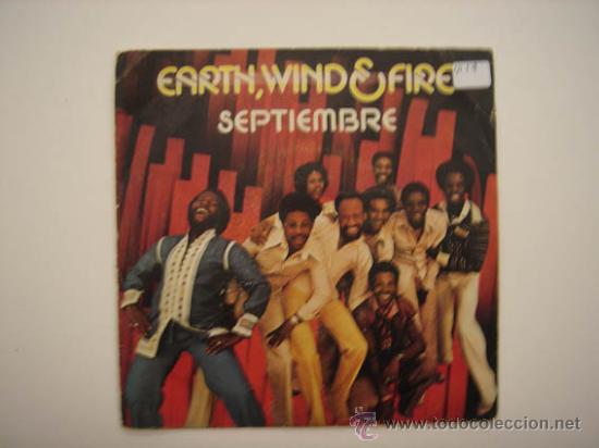 Discos de vinilo: Single Earth, wind & Fire, Septiembre - Foto 1