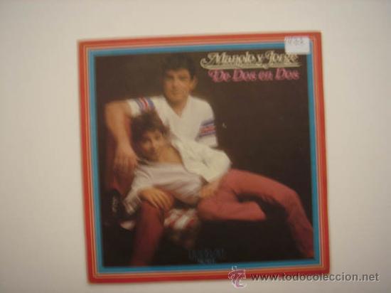 Discos de vinilo: Single Mamolo y Jorge, De dos en dos - Foto 1