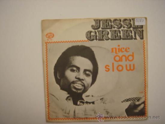 Discos de vinilo: Single Jesse Green, Nice and slow - Foto 1