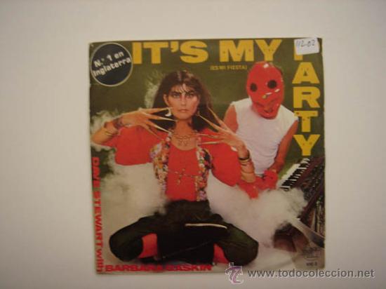 Discos de vinilo: Single Dave Stewart with Barbara Gaskin - Foto 1
