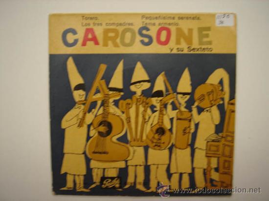 Discos de vinilo: Single Renato Carosone y su sexteto - Foto 1