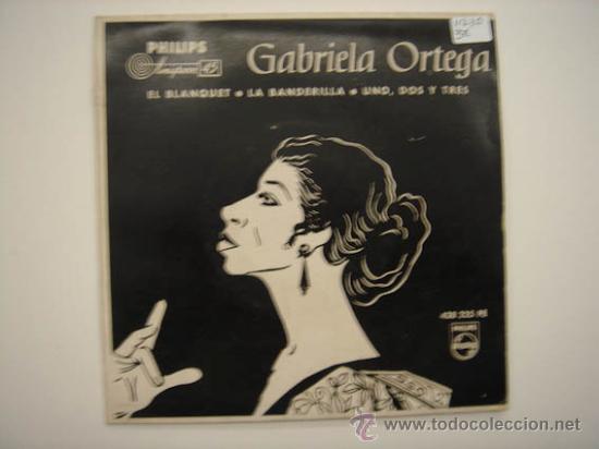 Discos de vinilo: Single Gabriela Ortega - Foto 1