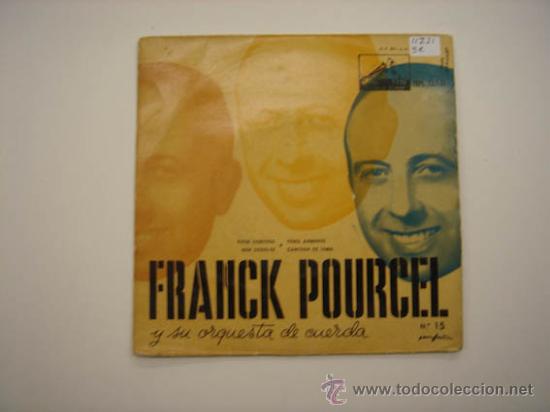 Discos de vinilo: Single Franck Pourcel y su gran orquesta de cuerda - Foto 1