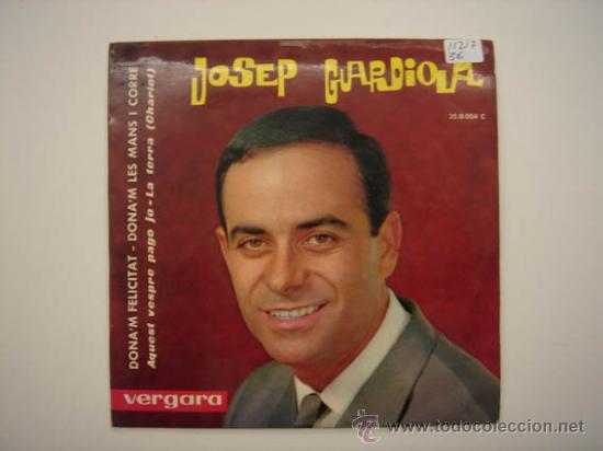 Discos de vinilo: Single Josep Guardiola - Foto 1