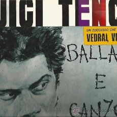 Discos de vinilo: LP LUIGI TENCO : BALLATE E CANZONI 